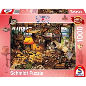 Schmidt 59994 - Max in The Adirondacks, Charles Wysocki - 1000 db-os puzzle
