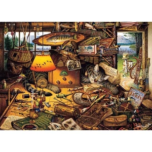 Schmidt 59994 - Max in The Adirondacks, Charles Wysocki - 1000 db-os puzzle