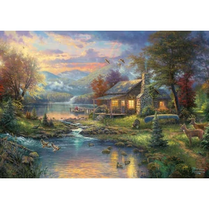 Schmidt 500 db-os puzzle fém dobozban - Nature' Paradise (59691)