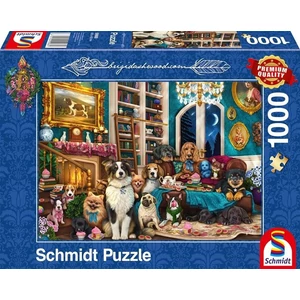Schmidt 59988 - Party in the library, Brigid Ashwood - 1000 db-os puzzle