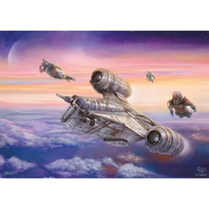 Schmidt 1000 db-os puzzle - Star Wars - The Mandalorian - The Escort (59954)