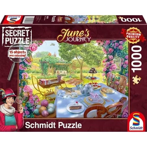 Schmidt 59974 - Tea in the garden - 1000 db-os Secret puzzle