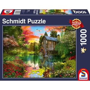 Schmidt 1000 db-os puzzle - The watermil (58968)
