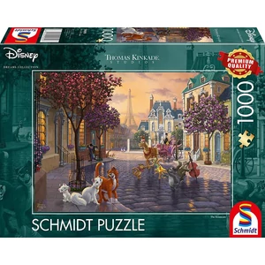 Schmidt 59690 - Disney - The Aristocats, Thomas Kinkade - 1000 db-os puzzle