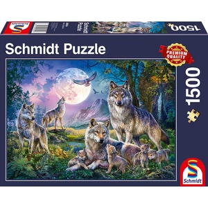 Schmidt 58954 - Wolves - 1500 db-os puzzle