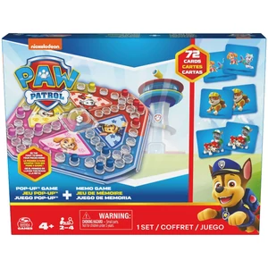 SpinMaster Mancs őrjárat Pop up társasjáték és memória kártya (6066833)