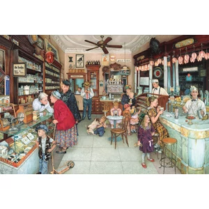 SunsOut 44274 - Soda Fountain - Susan Brabeau - 1000 db-os puzzle