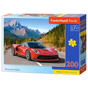 Castorland B-222049 - Száguldás a hegyekben - 200 db-os puzzle
