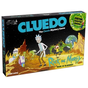 Hasbro - Cluedo Rick and Morty társasjáték 