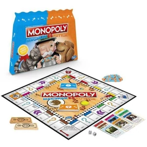 Hasbro - Monopoly Macskák és Kutyák társasjáték 