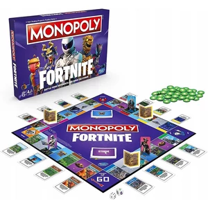 Hasbro - Monopoly Fortnite társasjáték (E6603)