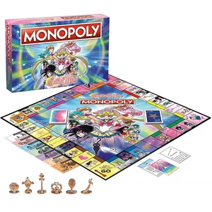 Hasbro - Monopoly Sailor Moon társasjáték 