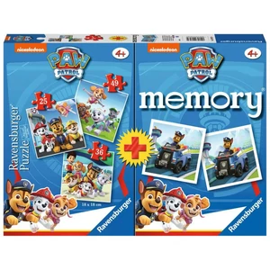 Ravensburger 20823 - Mancs őrjárat - 4 az 1-ben puzzle és memóriajáték (25, 36, 49 db-os)