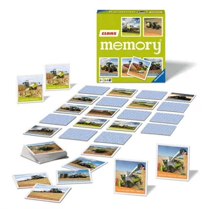 Ravensburger 20882 - Claas - Mezőgazdasági gépek memóriajáték