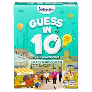 Guess in 10 - Találd ki oktató társasjáték - Kaland a városon át (6062589)