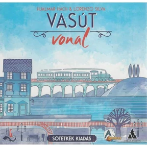 Vasútvonal társasjáték - Sötétkék kiadás