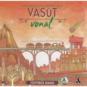 Vasútvonal társasjáték - Tűzvörös kiadás