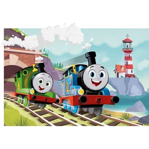 Trefl 24 db-os Maxi puzzle - Thomas és barátai - Thomas és Percy a pályán (14354)