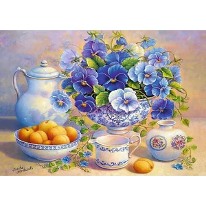 Trefl 10466 - Kék csokor - 1000 db-os puzzle