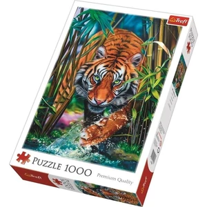 Trefl 10528 - Vadászó tigris - 1000 db-os puzzle