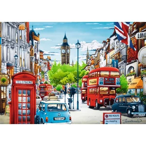 Trefl 10557 - Londoni utca - 1000 db-os puzzle
