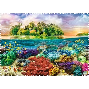Trefl 11113 - Crazy Shapes - Trópusi sziget - 600 db-os puzzle