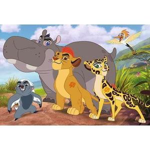 Trefl 14240 - Az Oroszlán őrség - Bátor őrzők - 24 db-os Maxi puzzle