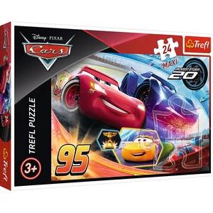 Trefl 14264 - Verdák - Villám McQueen és Jackson Storm - 24 db-os Maxi puzzle