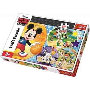 Trefl 14291 - Mickey egér sportol - 24 db-os Maxi puzzle