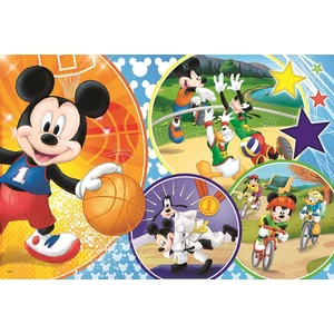 Trefl 14291 - Mickey egér sportol - 24 db-os Maxi puzzle