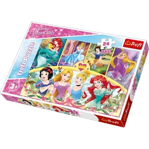 Trefl 14294 - Disney Hercegnők - Az emlékek varázsa - 24 db-os Maxi puzzle