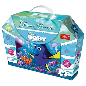 Trefl 14813 - Szenilla nyomában - 50 db-os Csillámos puzzle