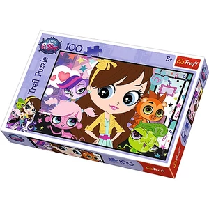 Trefl 16287 - Littlest Pet Shop - Barátok közt - 100 db-os puzzle