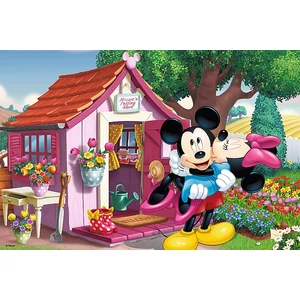 Trefl 17285 - Mickey és Minnie a kertben - 60 db-os puzzle