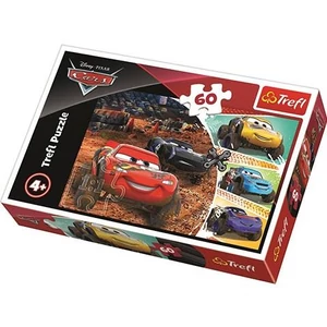 Trefl 17327 - Verdák 3 - Villám McQueen és barátai - 60 db-os puzzle