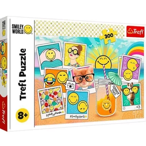 Trefl 23019 - Smiley World - Live positive - 300 db-os puzzle