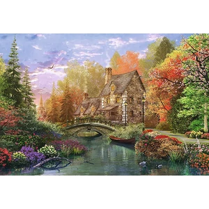 Trefl 26136 - Kunyhó a tónál - 1500 db-os puzzle