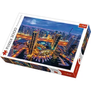 Trefl 27094 - Dubai fényei - 2000 db-os puzzle