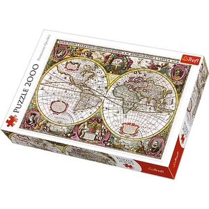Trefl 27095 - A Föld térképe - 2000 db-os puzzle