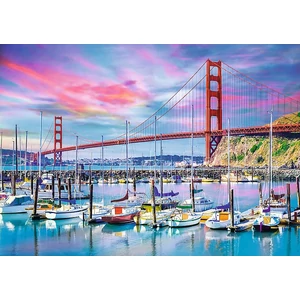 Trefl 27097 - Golden Gate híd, San Francisco - 2000 db-os puzzle