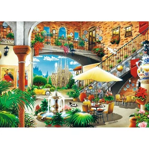 Trefl 27105 - Kilátás Barcelonára - 2000 db-os puzzle