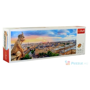Trefl 29029 - Panoráma puzzle - Párizsi látkép - 1000 db-os puzzle