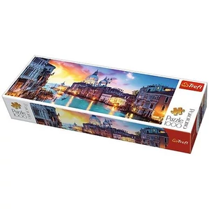 Trefl 29037 - Panoráma puzzle - Canal Grande, Velence - 1000 db-os puzzle