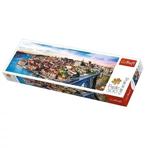 Trefl 29502 - Panoráma puzzle - Porto, Portugália - 500 db-os puzzle