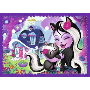 Trefl 34305 - Enchantimals - 4 az 1-ben (35, 48, 54, 70 db-os) puzzle