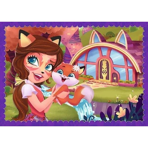 Trefl 34305 - Enchantimals - 4 az 1-ben (35, 48, 54, 70 db-os) puzzle