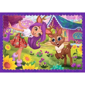 Trefl 34305 - Enchantimals - 4 az 1-ben (35, 48, 54, 70 db-os) puzzle