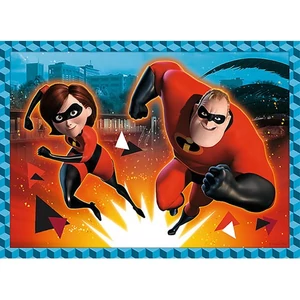 Trefl 34306 - Hihetetlen család - 4 az 1-ben (35, 48, 54, 70 db-os) puzzle