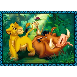 Trefl 34317 - Az oroszlánkirály - 4 az 1-ben (35, 48, 54, 70 db-os) puzzle