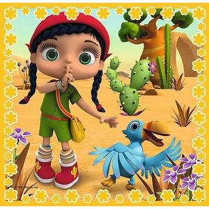 Trefl 34834 - Wissper - 3 az 1-ben (20, 36, 50 db-os) puzzle